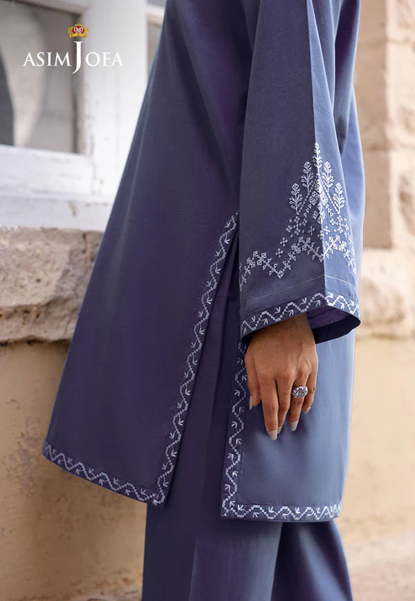 AJPB-221 EMBROIDERED CAMBRIC STITCHED 2PCS