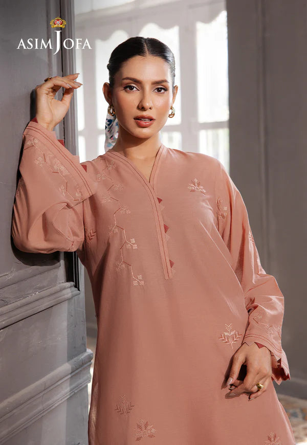 AJPB-189 EMBROIDERED CAMBRIC STITCHED 2PCS