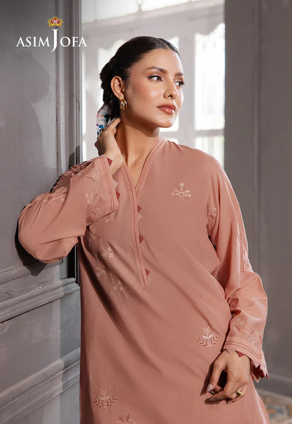 AJPB-189 EMBROIDERED CAMBRIC STITCHED 2PCS