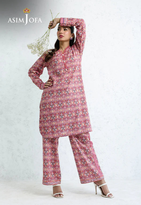 AJPB-217 PRINTED CAMBRIC STITCHED 2PCS