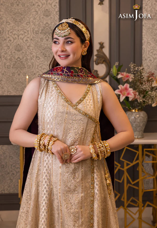 AJHJ-24 EMBROIDERED KHADDI NET 3 PCS