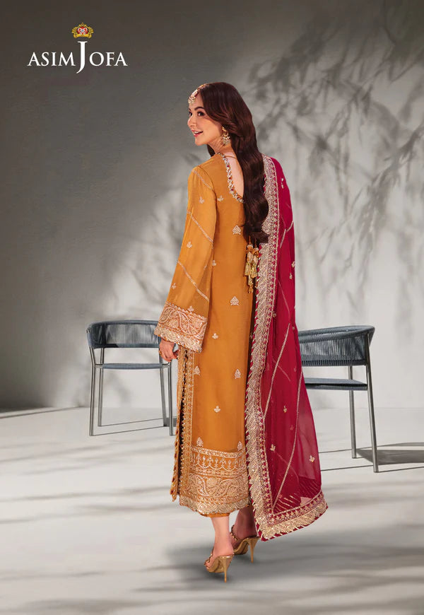 AJKK-12 EMBROIDERED CHIFFON 3 PCS